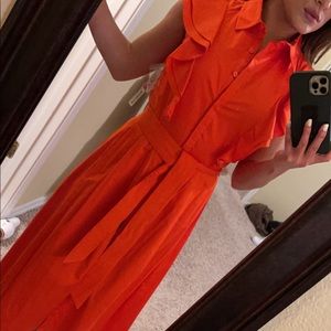 Antonio Melani Orange Beautiful Dress